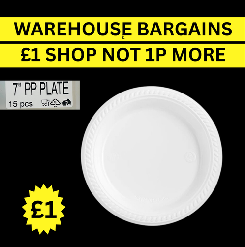 7inch Plates pack of 10