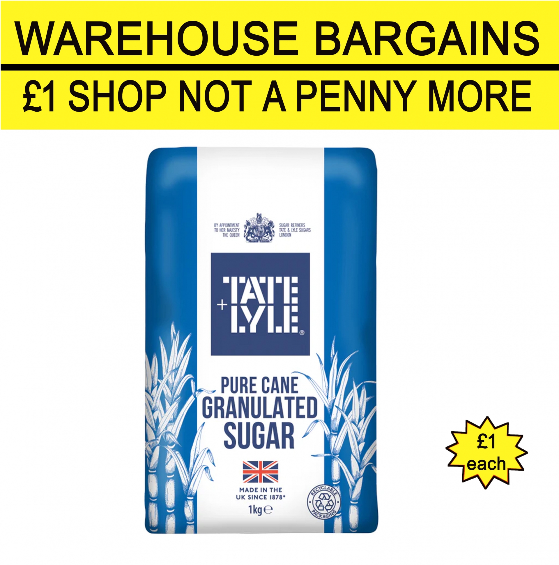 British Granulated Sugar 1kg